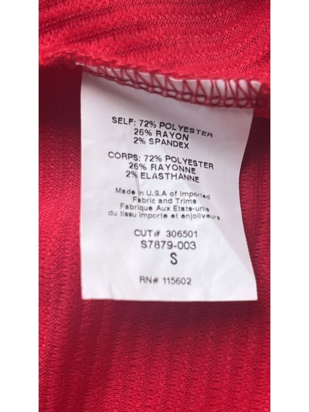 Lush Women’s Red Knit Ribbed Mini Skirt Size S NWT Stretchy Pull-On Waist - Picture 5 of 10